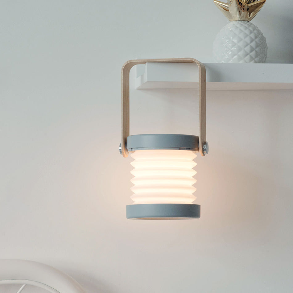 Hopfällbar ledlampa