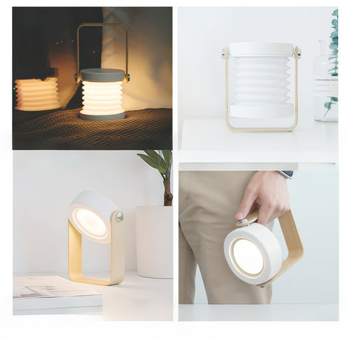 Hopfällbar ledlampa